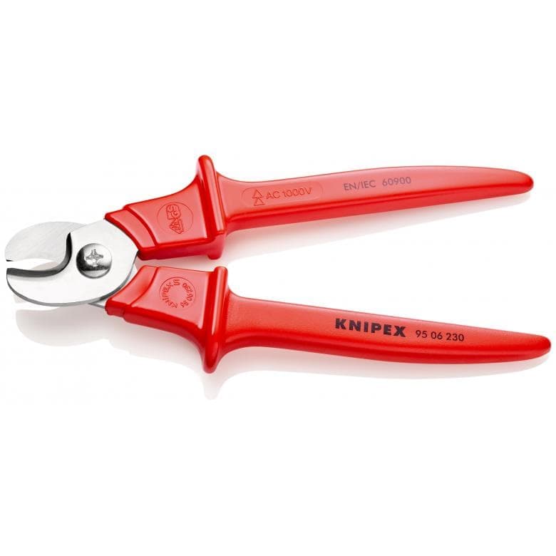 Kabelschere Griffe mit Kunststoff umspritzt - MELTEC GmbH