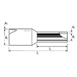 Aderendhülsen mit Kunststoffkragen Je 200 Stück 97 99 350 - MELTEC GmbH