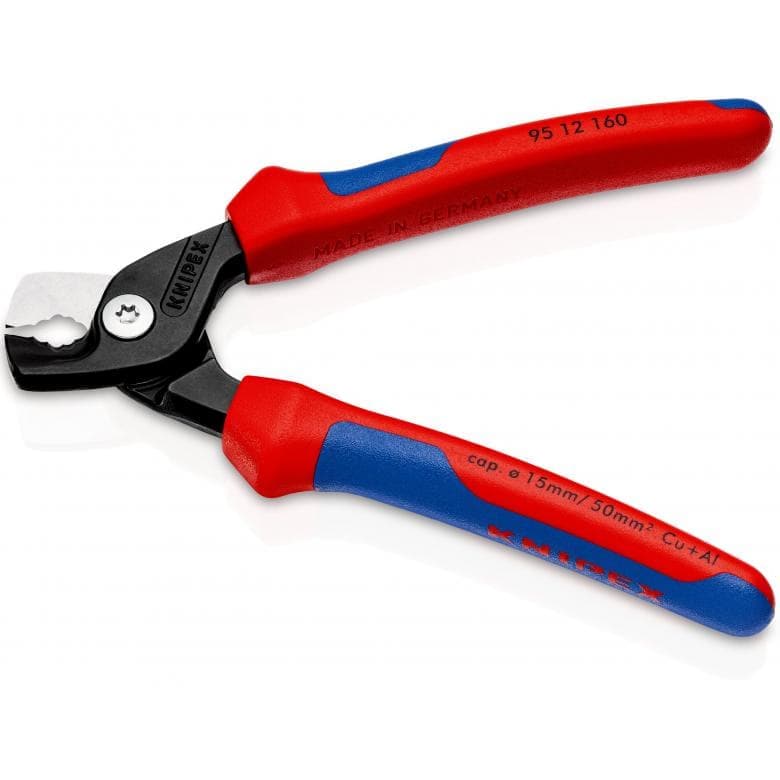 KNIPEX StepCut Kabelschere 95 12 160 SB - MELTEC GmbH