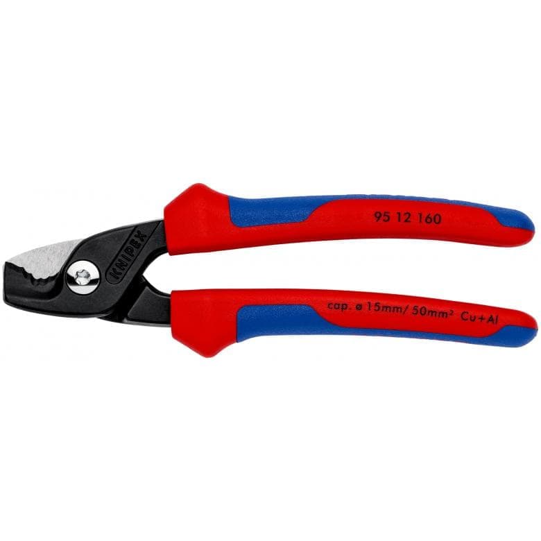KNIPEX StepCut Kabelschere 95 12 160 SB - MELTEC GmbH