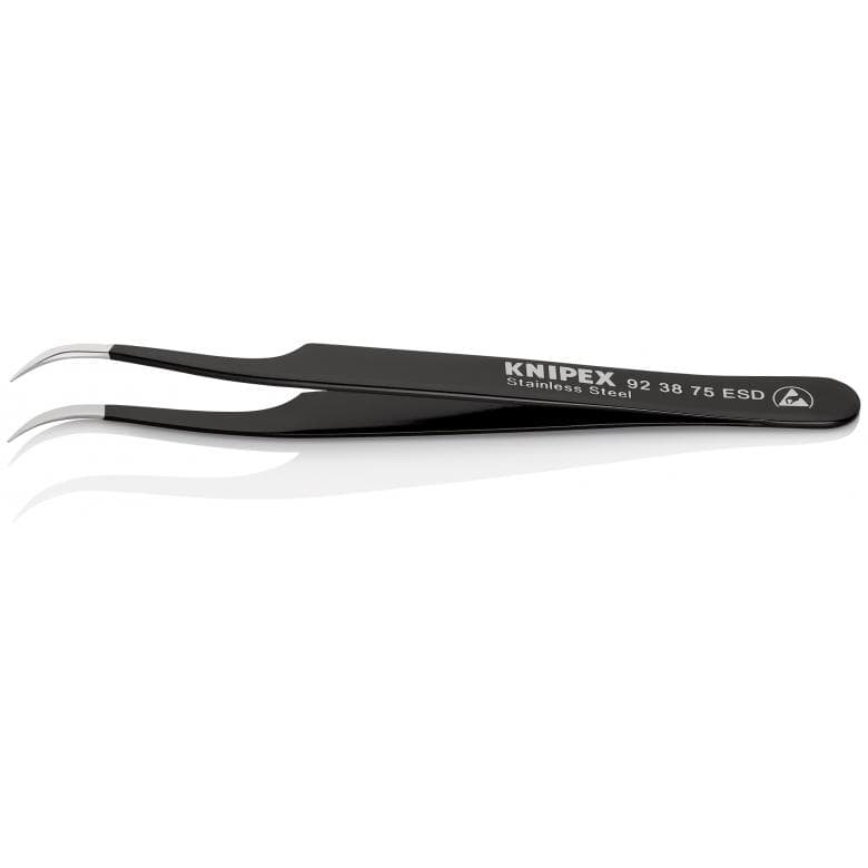 Praezisionspinzette Spitz ESD 92 38 75 ESD - MELTEC GmbH