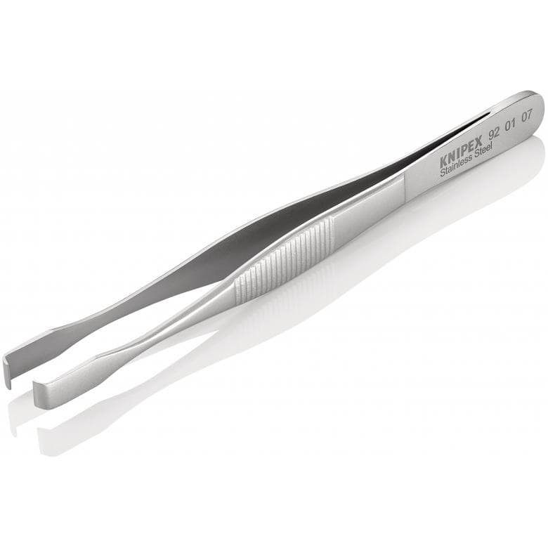 KNIPEX Präzisionspinzette Edelstahl 92 01 07 - MELTEC GmbH
