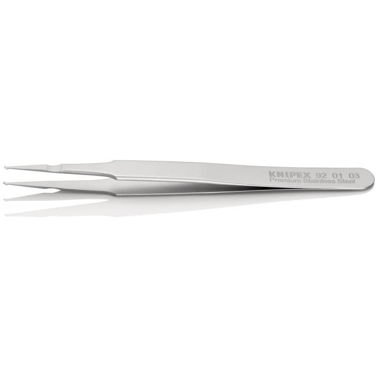 KNIPEX SMD Präzisionspinzette Edelstahl 92 01 03 - MELTEC GmbH