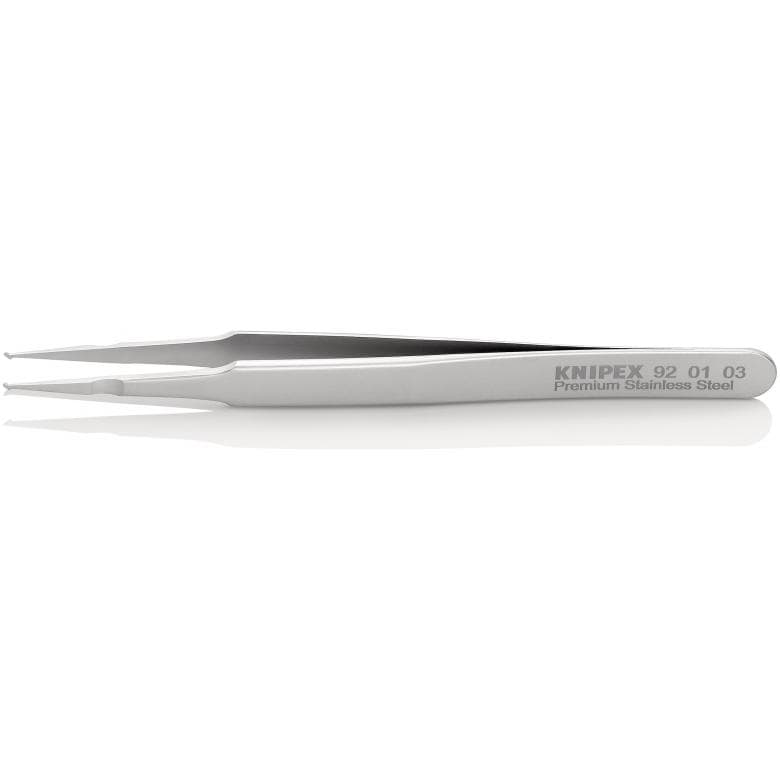 KNIPEX SMD Präzisionspinzette Edelstahl 92 01 03 - MELTEC GmbH