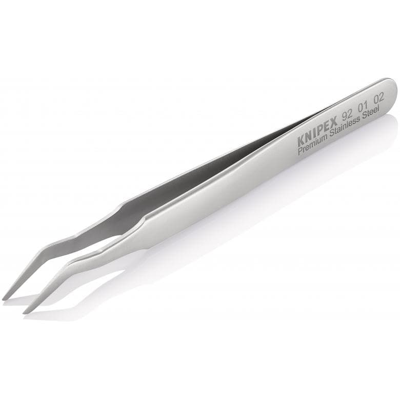 KNIPEX SMD Präzisionspinzette Edelstahl 92 01 02 - MELTEC GmbH