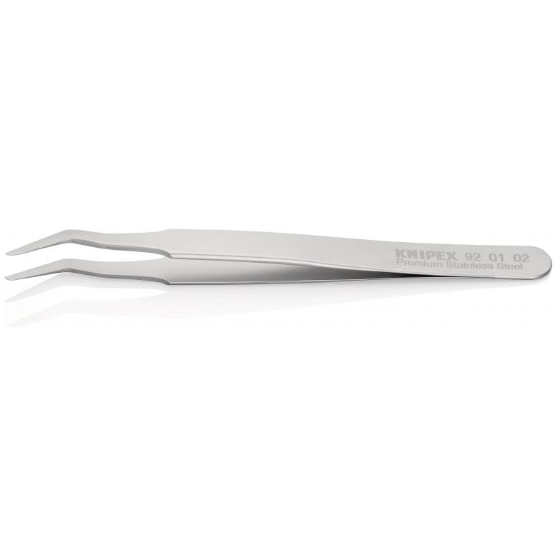 KNIPEX SMD Präzisionspinzette Edelstahl 92 01 02 - MELTEC GmbH