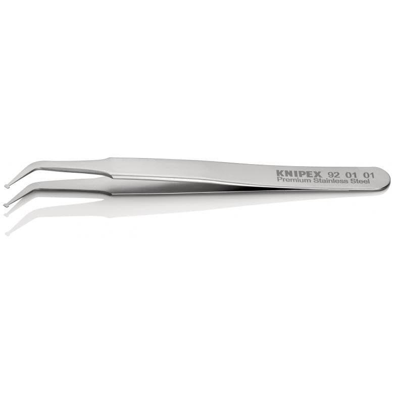 KNIPEX SMD Präzisionspinzette Edelstahl 92 01 01 - MELTEC GmbH