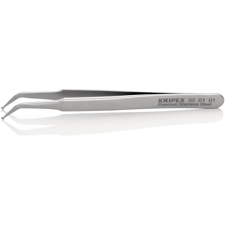 KNIPEX SMD Präzisionspinzette Edelstahl 92 01 01 - MELTEC GmbH