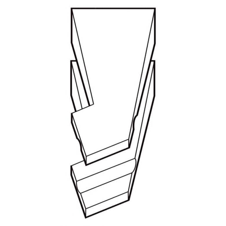 KNIPEX SMD Präzisionspinzette Edelstahl 92 01 04 - MELTEC GmbH
