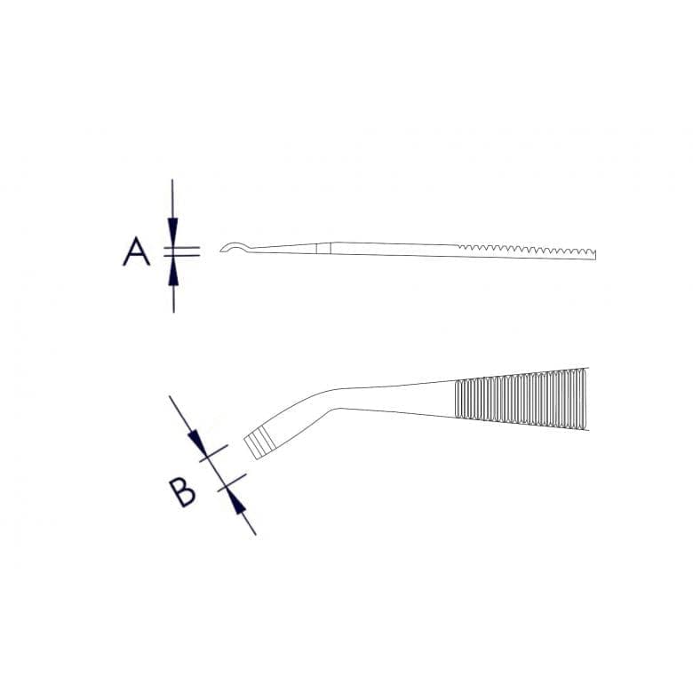 Positionierpinzette ESD 92 16 02 ESD - MELTEC GmbH