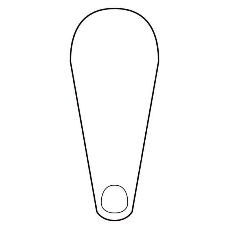 Praezisionspinzette Gebogen Isol 92 37 64 - MELTEC GmbH