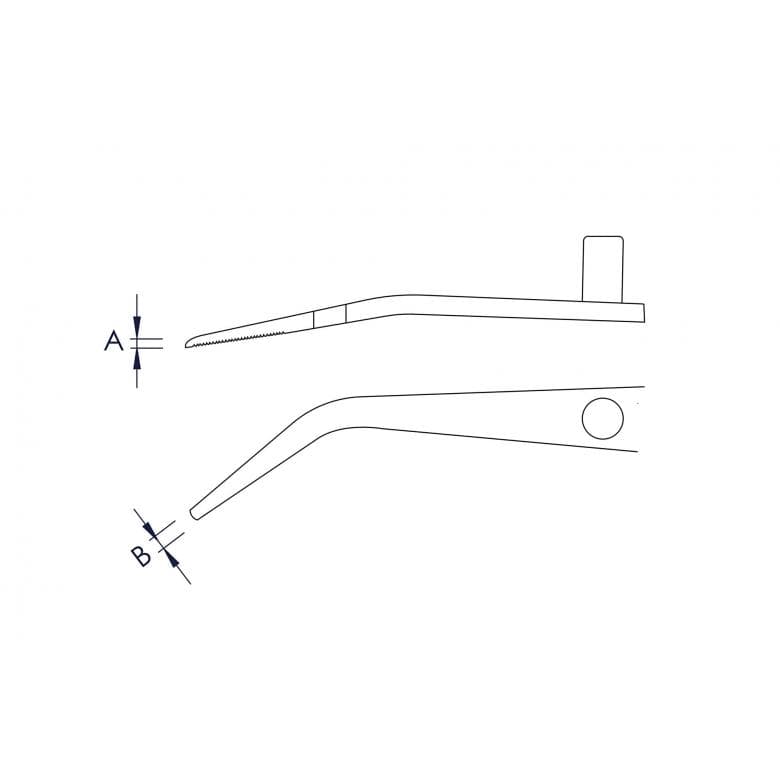 Universalpinzette Isoliert 92 47 01 - MELTEC GmbH