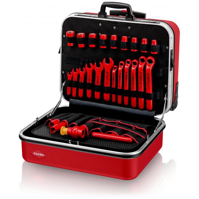 Werkzeugkoffer "BIG Twin Move RED" Elektro Kompetenz 98 99 15 - MELTEC GmbH