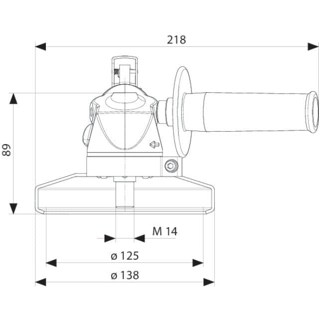 Winkelschleifer mit Spannflansch LWG 12 - MELTEC GmbH