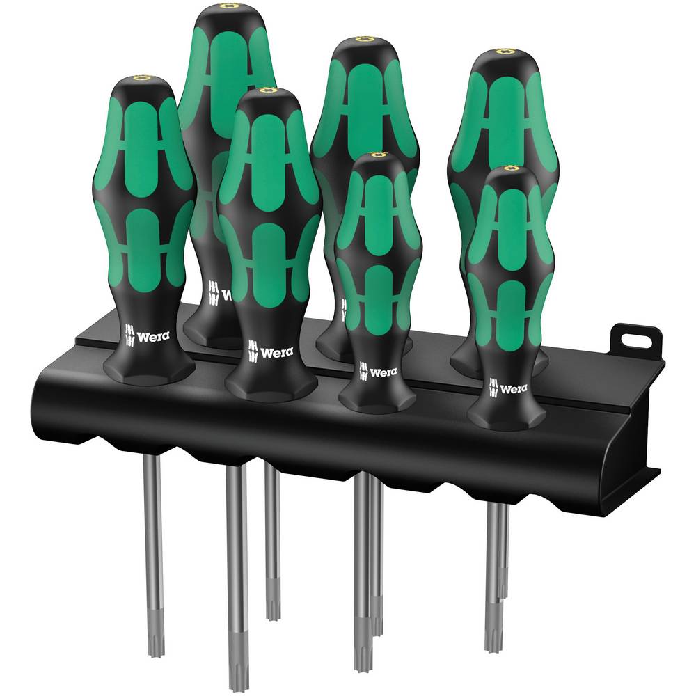 367/7 TORX® HF Kraftform Plus Schraubendrehersatz mit Haltefunktion + Rack, 7‑teilig - MELTEC GmbH