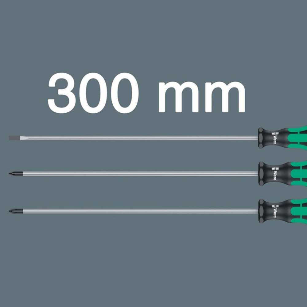 335/350/355/3 Schraubendrehersatz Kraftform Plus mit 300 mm langen Klingen, 3‑teilig - MELTEC GmbH