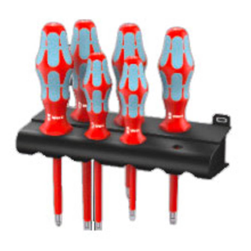3165 i/6 Schraubendrehersatz, Edelstahl + Rack, 6‑teilig - MELTEC GmbH