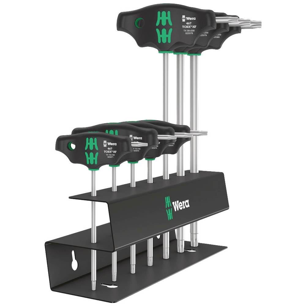 467/7 TORX® HF Set 2 Schraubendrehersatz Quergriff TORX® Schraubendreher mit Haltefunktion, 7‑teilig - MELTEC GmbH