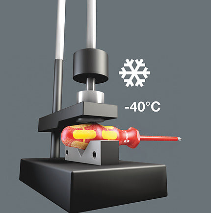 162 iS PH/S VDE-isolierter Schraubendreher mit reduziertem Klingendurchmesser für PlusMinus Schrauben (Phillips/Schlitz) - MELTEC GmbH